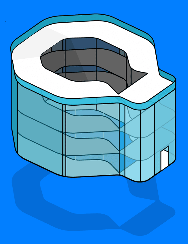 Dojah building illustration